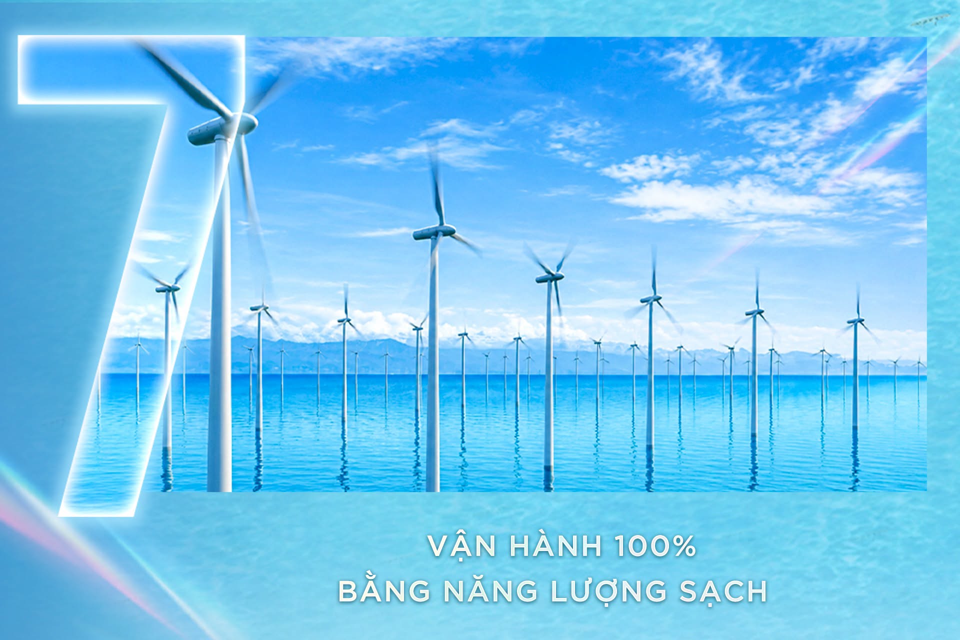 Vận hành 100% bằng năng lượng sạch tại Vinhomes Green Paradise Cần Giờ