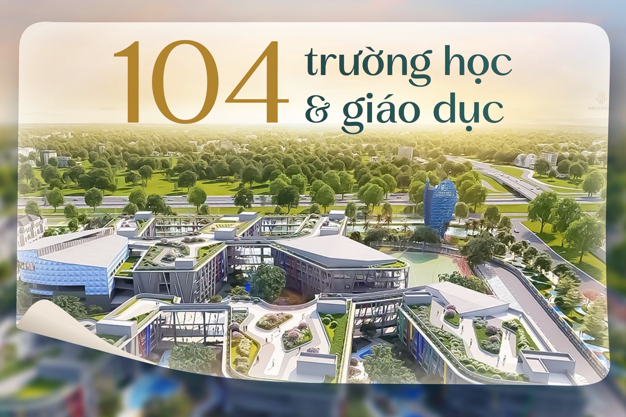 104 trường học và giáo dục tại Vinhomes Green Paradise Cần Giờ