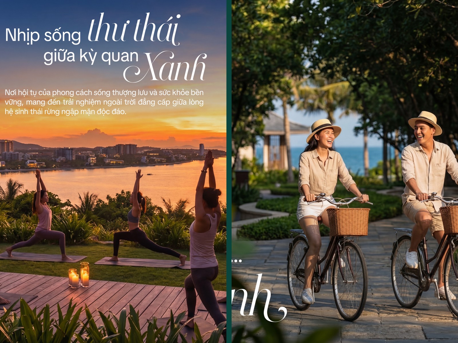 Không gian sống xanh ESG++ Vinhomes Green Paradise Cần Giờ