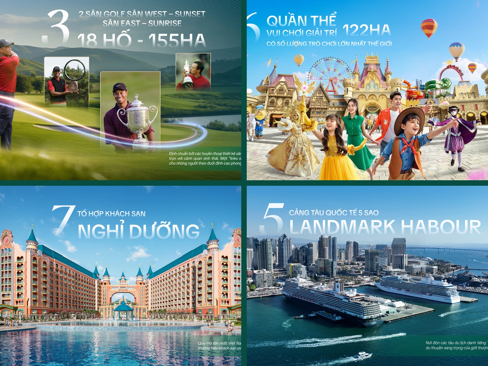 Du lịch giải trí thể thao Vinhomes Green Paradise Cần Giờ